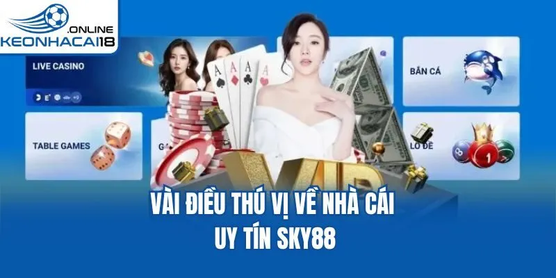 Vài điều thú vị về nhà cái uy tín Sky88 Vài điều thú vị về nhà cái uy tín Sky88