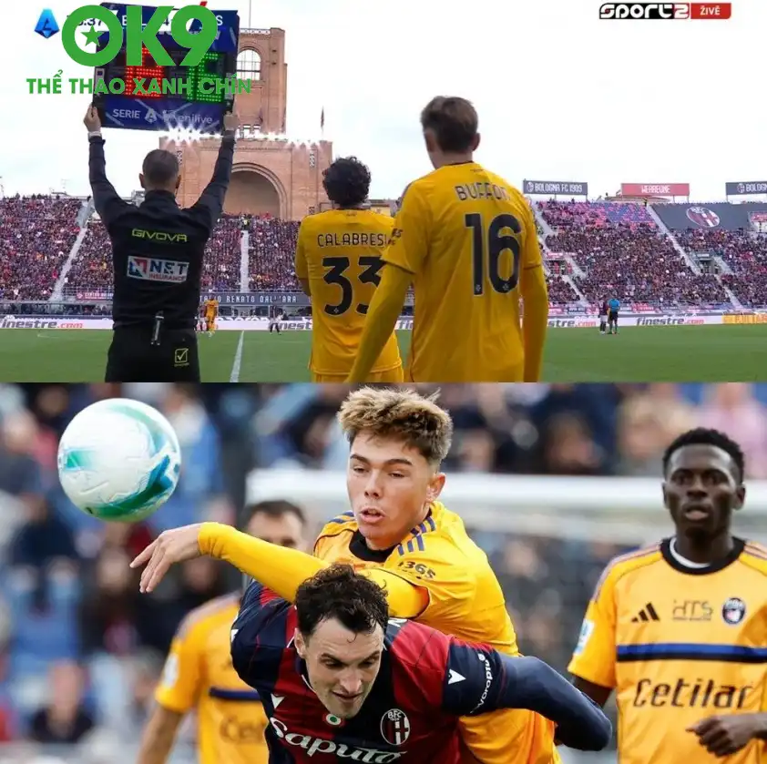 Cậu con trai của Buffon có trận đấu đầu tiên tại Serie A