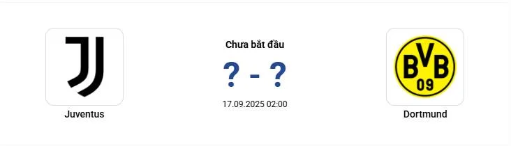 2h00 ngày 17/09/2025, Champions League 2025/26 2h00 ngày 17/09/2025, Champions League 2025/26